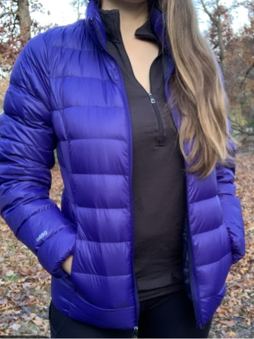 Eddie Bauer 650 CirrusLite Down Puffer Coat Womens 2X Gorpcore Packable